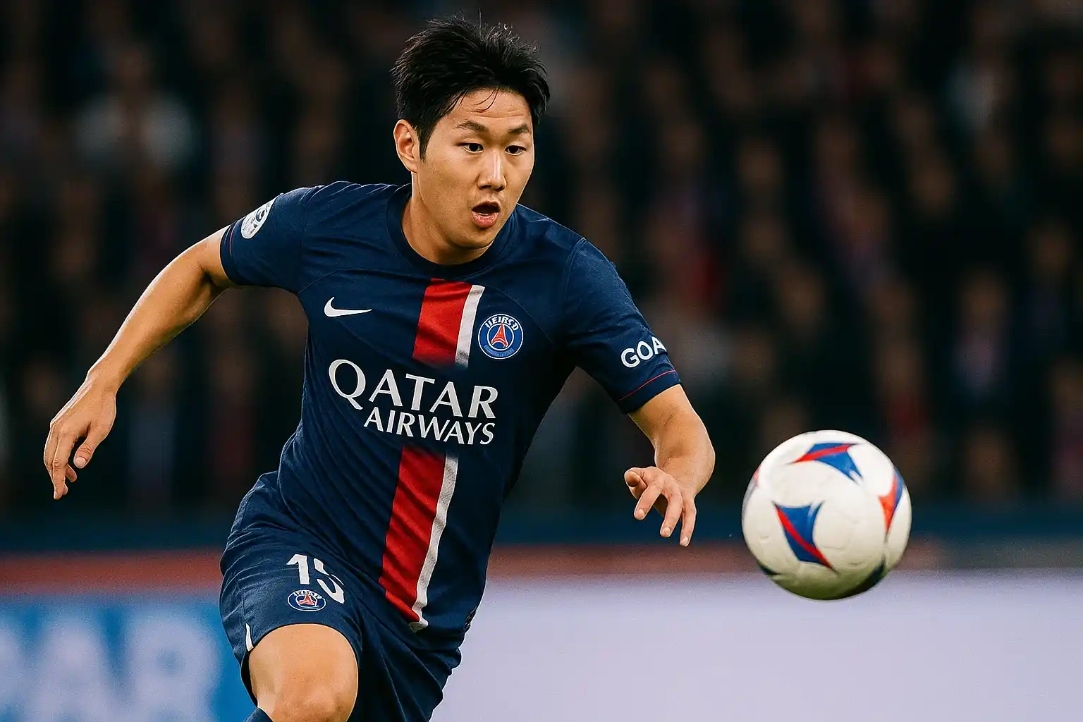 Lee Kang-in tỏa sáng trong màu áo PSG